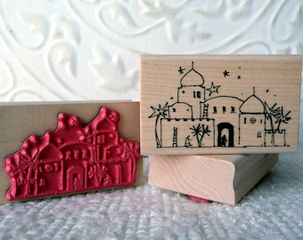 Bethlehem rubber stamp from oldislandstamps