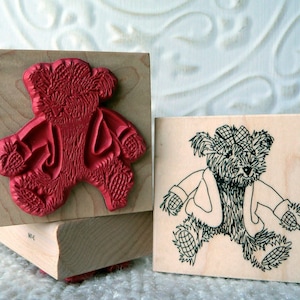 Sello de goma Teddy Bear de oldislandstamps