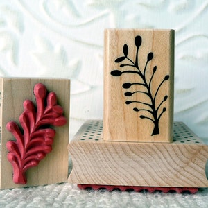 Buds rubber stamp from oldislandstamps