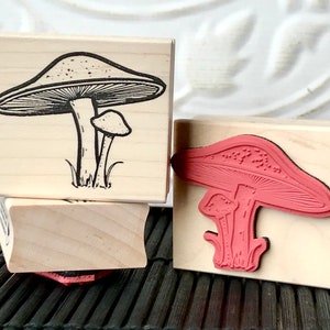 Tampon en caoutchouc champignon vénéneux de oldislandstamps