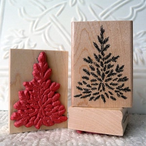 Steve&#39;s Christmas Tree rubber stamp from oldislandstamps