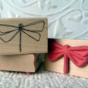 Dragonfly rubber stamp from oldislandstamps