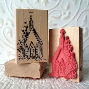 Church rubber stamp from oldislandstamps