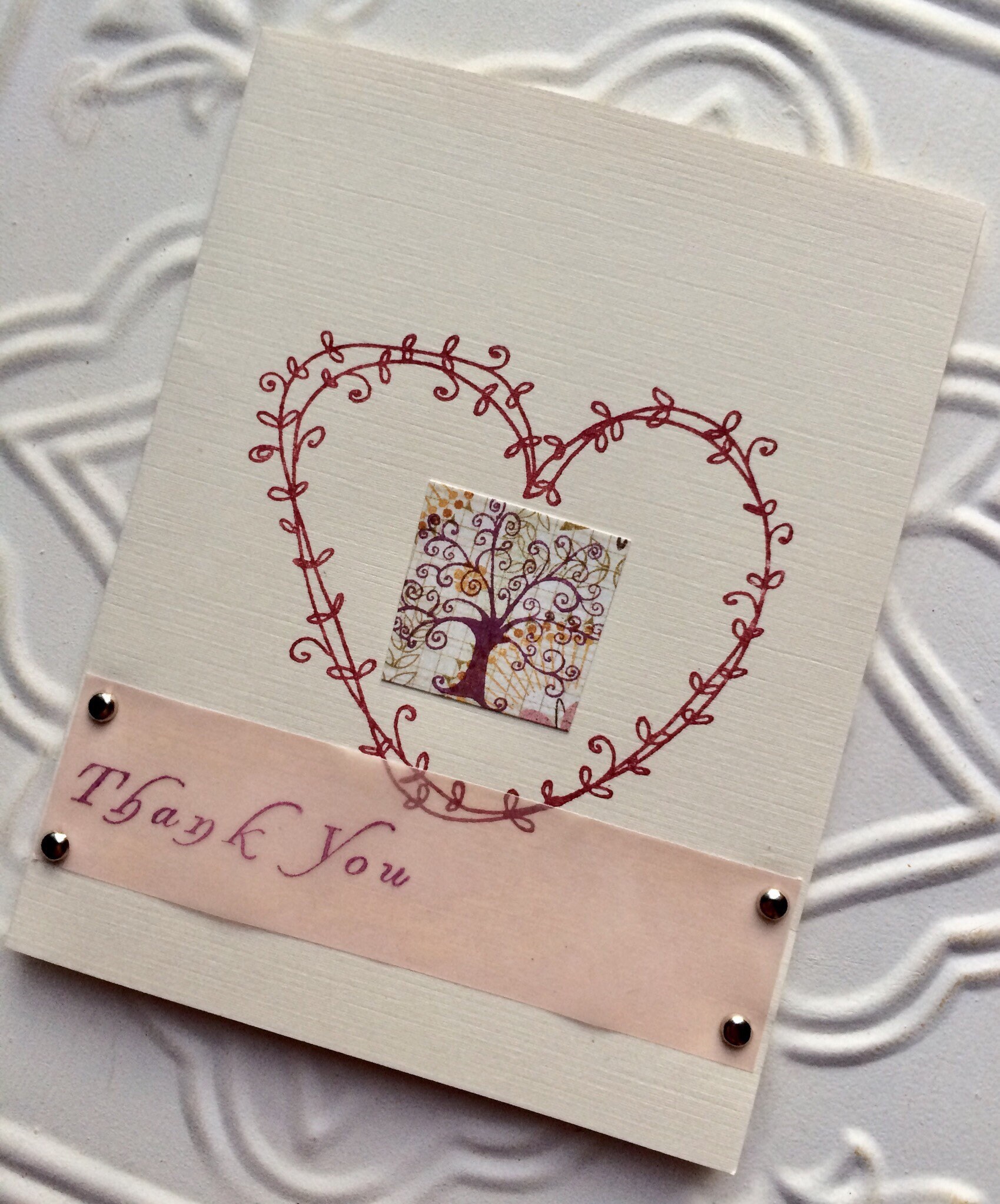 Thank You Rubber Stamp From Oldislandstamps - Etsy