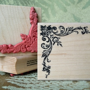 Bronte's Corner rubber stamp from oldislandstamps