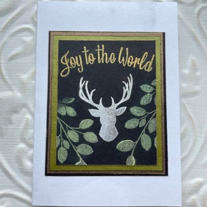 Deer antlers rubber stamp from oldislandstamps image 4