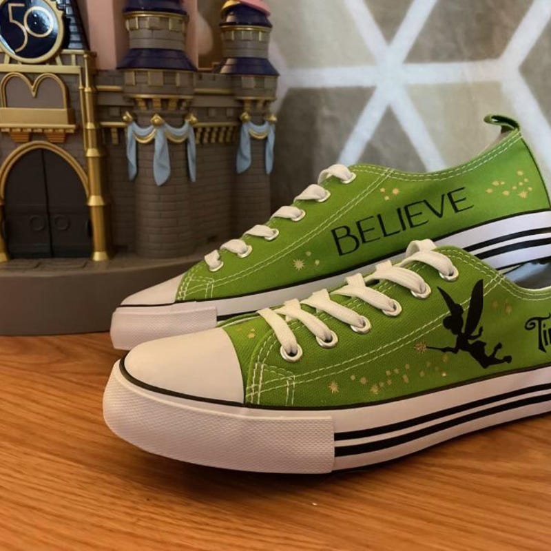 tinker bell adidas shoes