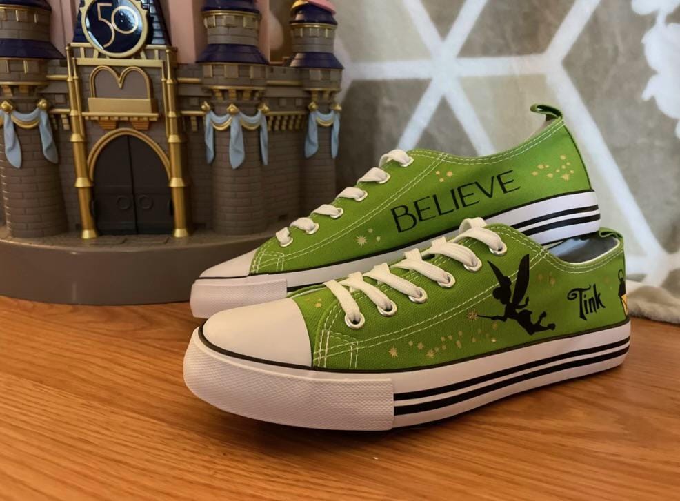 tinker bell sneakers