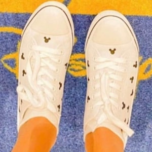 Disney Inspired Simply Mickey Canvas Shoes for Women Voted Best Park Shoe by Inside the Magic