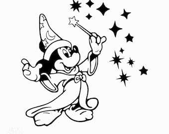 Fantasia Sorcerer Mickey Inspired Hi Tops