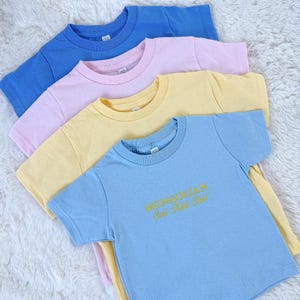Mongools kinderT-shirt, Mongools cool kinderclub-T-shirt, Mongolië-shirt voor peuters