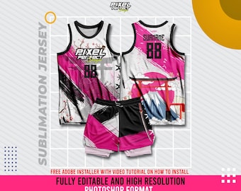 Full Custom Sublimation Jersey | Fully Editable | Personalized Team Sportswear with Name & Number