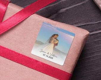 Wedding Gift Labels Custom Wedding Stickers for Wedding Favor for Guest Gifts for Wedding Guest Welcome Bag Personalized Wedding Favor Tags