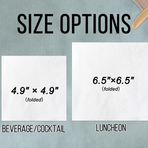 BULK Custom 21st Birthday Napkins/21st Birthday Party 3ply Paper Napkins/Milestone Birthday Celebration Cocktail Napkin/Birthday Party Decor image 2