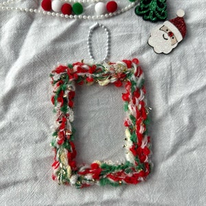 Weihnachts-Fotokartenhalter, Toploader, Kartenhüllen, Rahmen, süßer Schlüsselanhänger, Kpop-Deko, Fotokartenaufbewahrung, Kpop-Idol, Kpop-Geschenk, Weihnachtsgeschenk