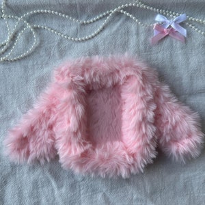 Hasen-Fotokartenhalter, Toploader, Rahmen, süßer Schlüsselanhänger, Kpop-Deko, Fotokartenaufbewahrung, Idol-Foto, Kpop-Geschenk, kawaii Kartenhüllen, rosa Kartenhalter