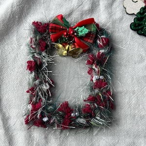 Weihnachts-Fotokartenhalter, Weihnachtsästhetik, KPOP Weihnachten, Kartenhüllen, Weihnachts-Toploader, Rahmen, Foto-Schlüsselanhänger, Kpop-Geschenk