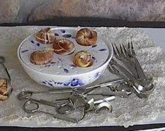 Escargot set -  Lillian Vernon