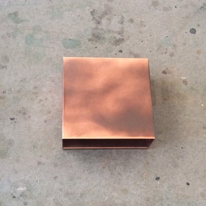 Light Sconce // Copper // Square