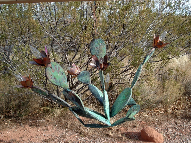 Copper Cactus Chandelier-Made To Order