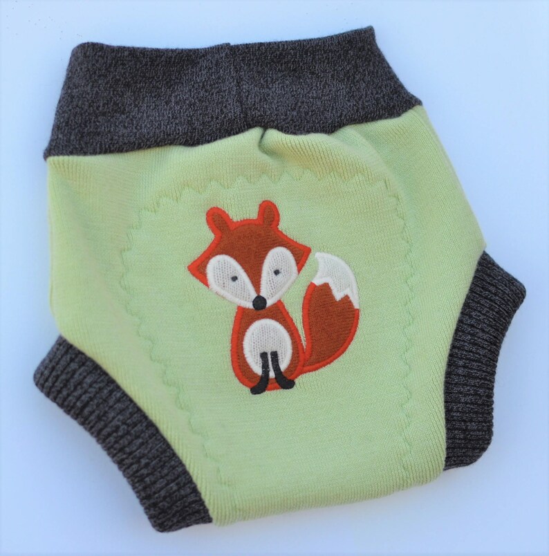 Fox Wool Soaker Large Wool Diaper Cover