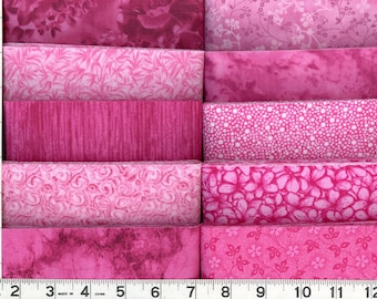 I Love Pink Jelly Roll 40 - 2 1/2 inch strips