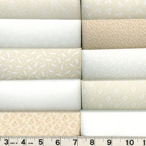 Great Neutrals Jelly Roll 40 - 2.5" Strips Quilting Fabric