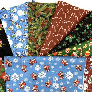 Christmas Layer Cake Fabric  40 - 10" Squares