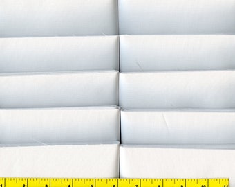 All White Solid Jelly Roll 40 - 2 1/2 inch strips -