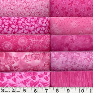 I Love Pink Jelly Roll 40 - 2 1/2 inch strips