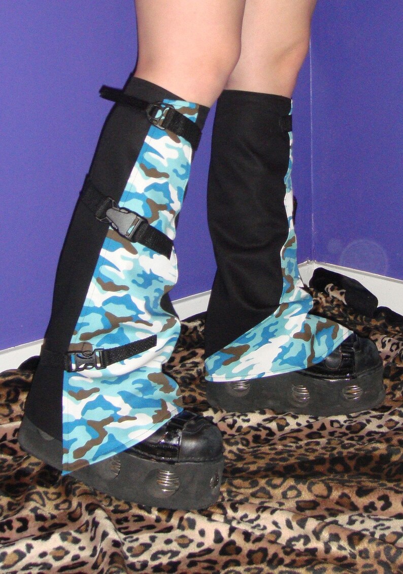 STARBORN LEGWARMERS Futuristic Cyber Goth CusToM MaDe For You RoBoTIc KiTtY