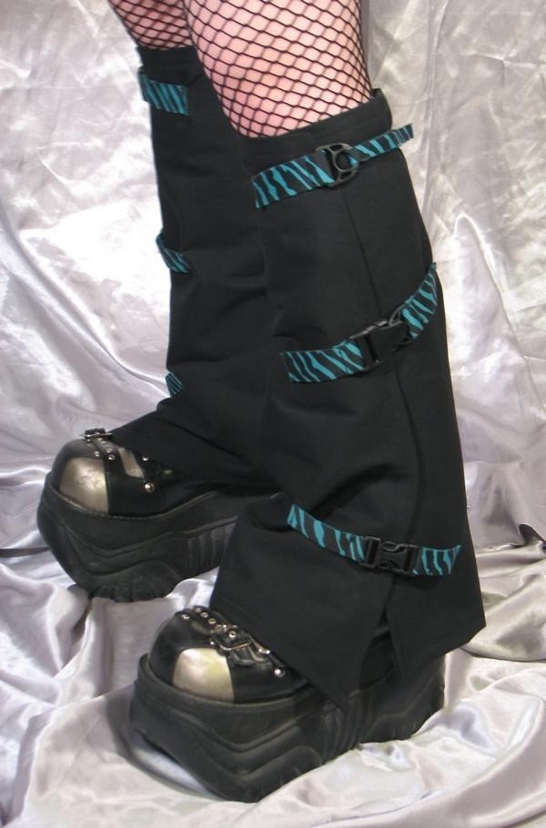 STARBORN LEGWARMERS Futuristic Cyber Goth CusToM MaDe For You RoBoTIc KiTtY