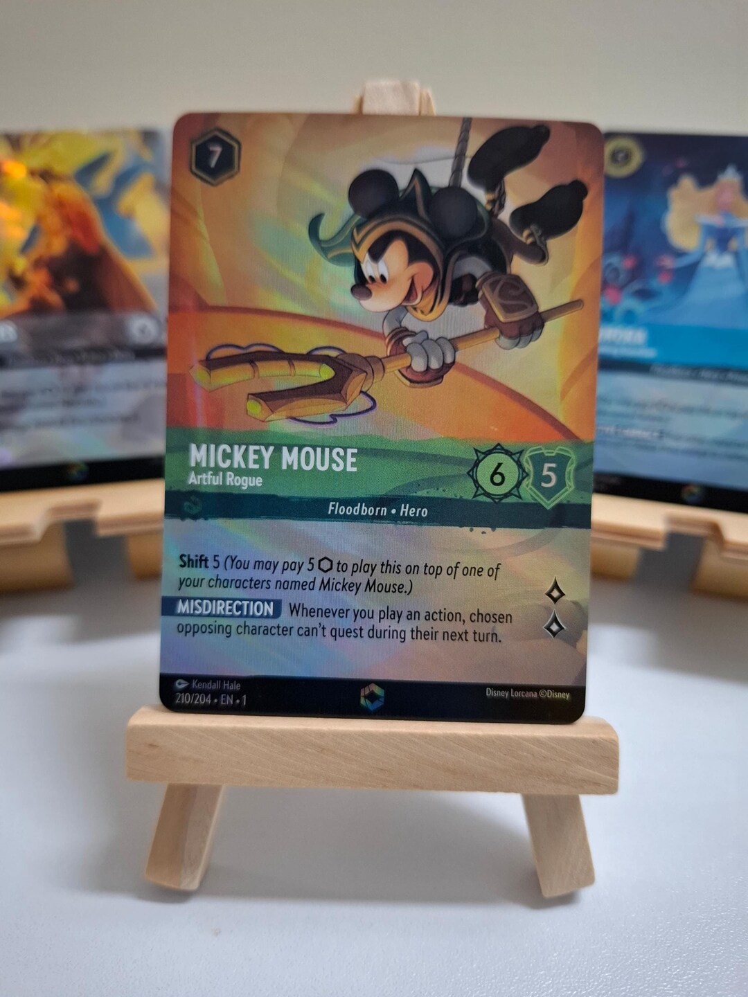 Mickey Rorgue Mickey Mouse, Artful Rogue the First Chapter Lorcana Proxy - Etsy
