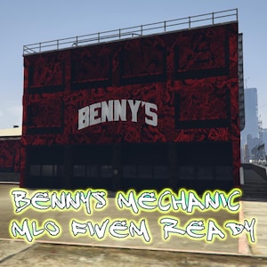 Bennys FiveM Mechanic MLO -- FiveM Ready Drag and Drop