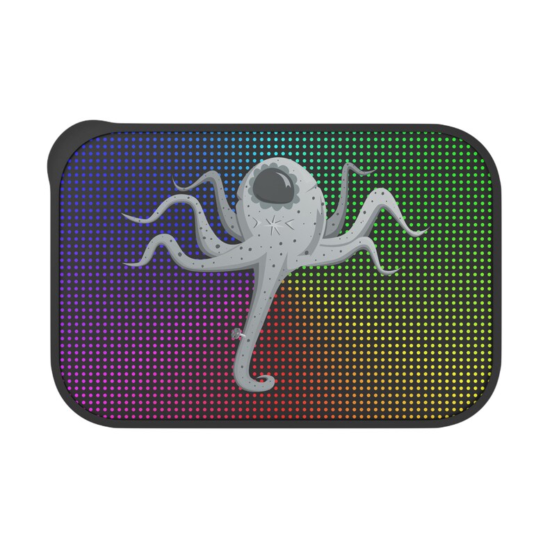 Colorful Alien Octopus Bento Box, Lunch Container With Utensils, School ...