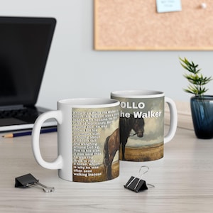 Rollo the Viking Ceramic Mug - 11oz & 15oz, Norse Mythology Gift, Viking Decor, Unique Coffee Cup, History Gift