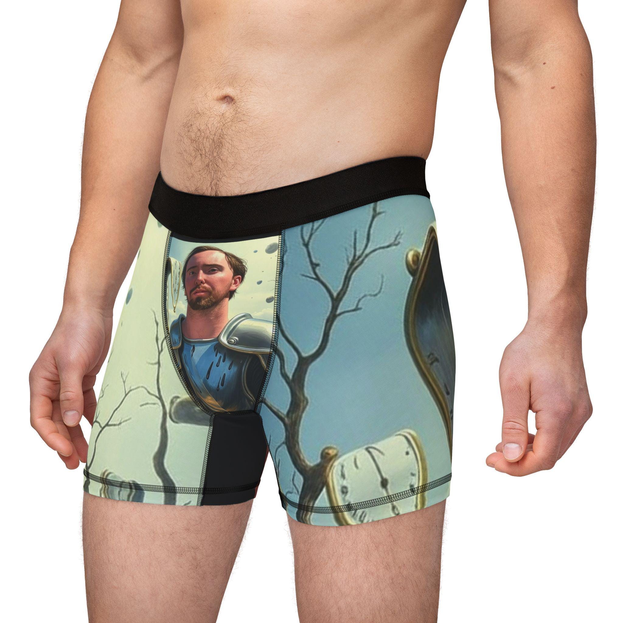 Asmongold Whimsical Mens Boxers Featuring Surreal Art, Fun Gifts
