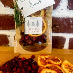 Christmas Simmering Stovetop Potpourri Mix, Hassel Free Holiday Present, Done for you Neighbor, Teacher/Friend/Family Gift, Stocking Stuffer