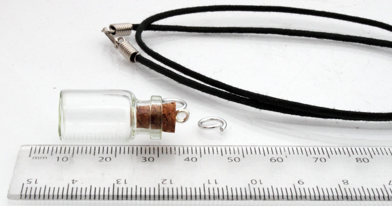 Medium Do It Yourself DIY Glass Vial Pendant Kit for Jewellery Etsy