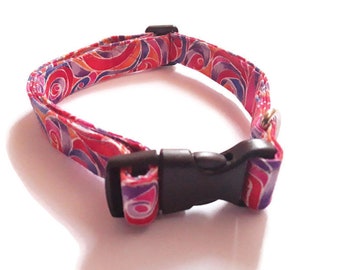 Pink and Purple Collar / 2 In Stock / Dog Accessory / Ready To Ship
