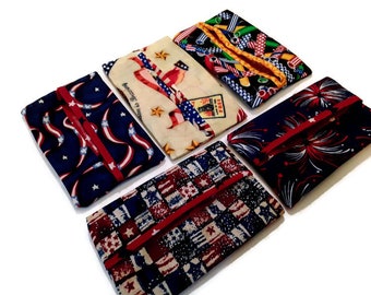 Car Tissue Holders • PATRIOT EDITION • Purse Accessory • Cold and Flu Necessary • Stocking Stuffer • Teacher Gift • Kids Backpack