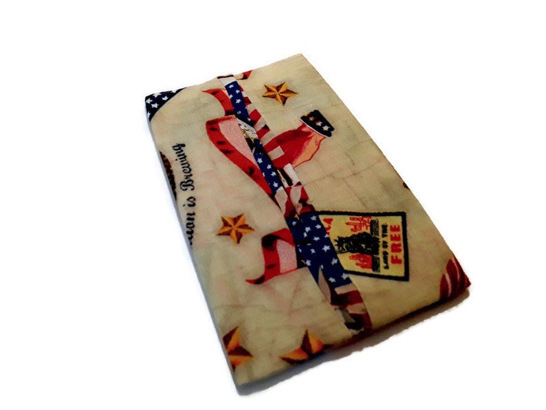 Car Tissue Holders PATRIOT EDITION Purse Accessory Cold and Flu Necessary Stocking Stuffer Teacher Gift Kids Backpack Beige Patriots