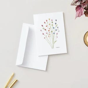 Tarjetas de felicitación con acuarela pintadas a mano: diseños únicos y personalizados para cumpleaños, bodas, festividades y ocasiones especiales.
