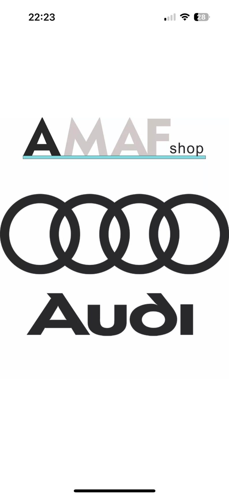 Kit 2 Audi Stickers for Car Decal Tuning - Etsy