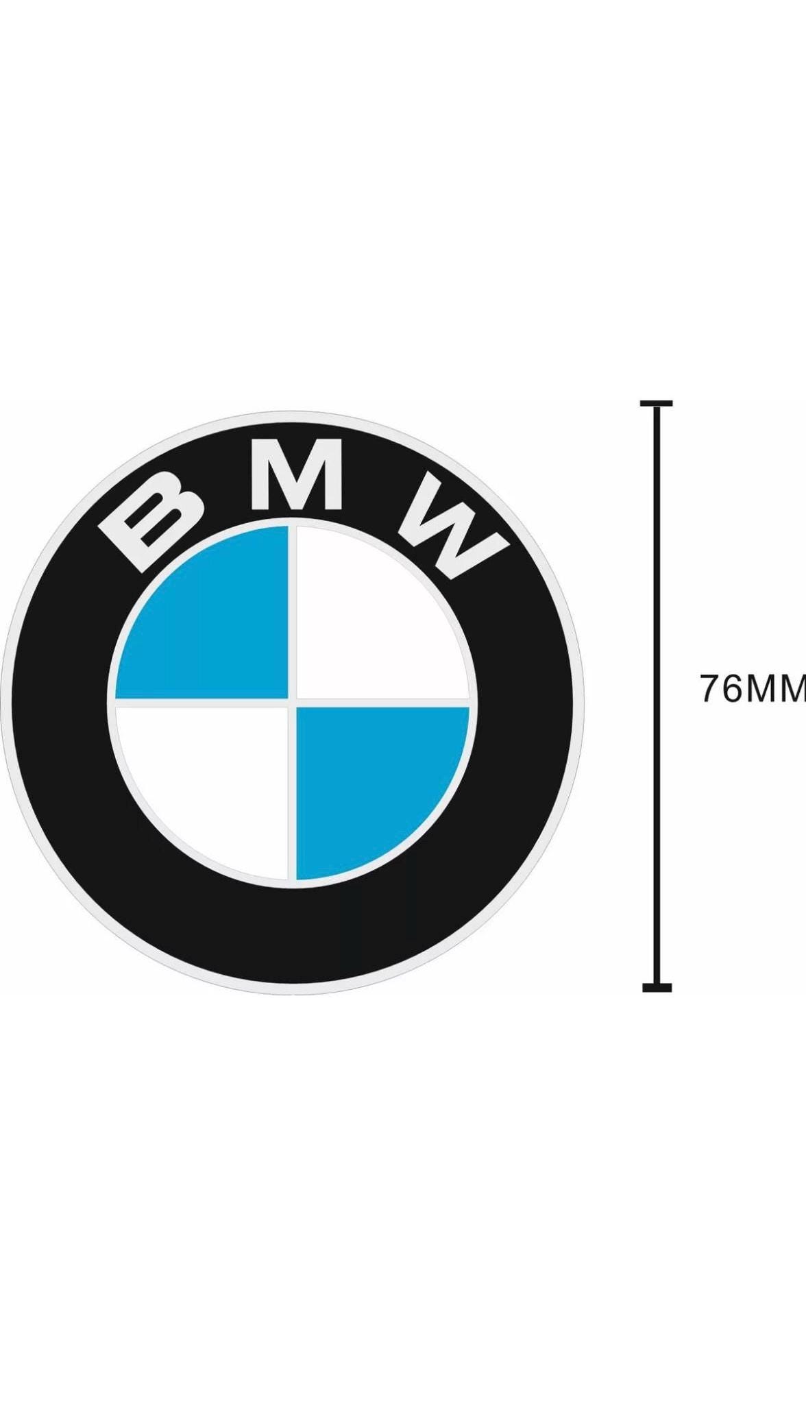 BMW Front and Back Car Sticker Logo - Etsy