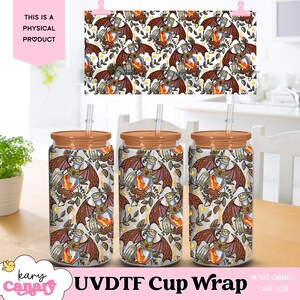 Dragon Breath Potion Wrap – 16 oz Libbey Glass Can UV DTF Cup Decal