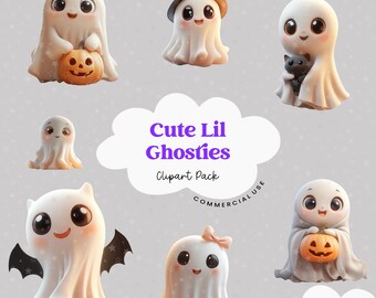 Cute Little Ghost Clipart Images PNGs 300dpi Clip art PNG, ghostie Clipart, ghost Images, ghost PNG, Ghost clipart, ghost winter hat