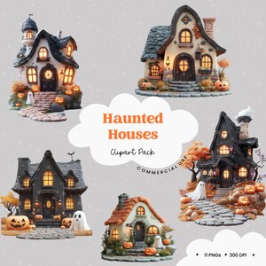 Haunted House Clipart Images PNGs 300dpi Clip art PNG, Haunted house Clipart, Haunted House Images, Haunted House PNG, Ghost clipart