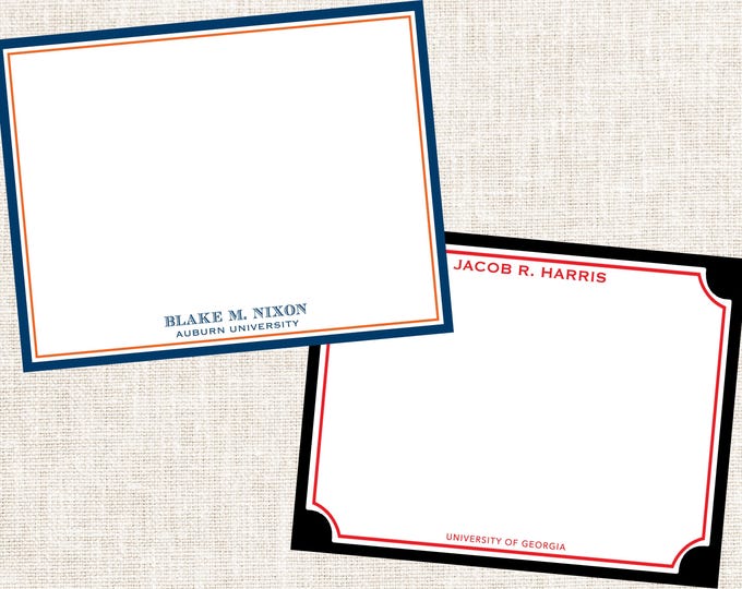 Personalized Custom Graduation Stationery, Graduation Notecards, High School Graduation Gift, College Graduation Gift