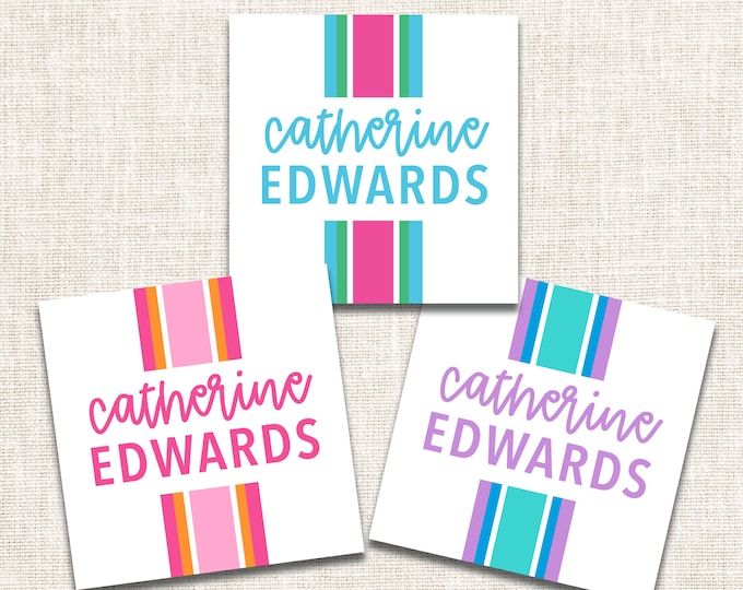 Personalized Gift Tags, Enclosure Cards, Gift Stickers, Birthday Gift Tags
